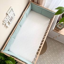 Minze Bettumrandung für Kinderbett 120x60, 240 cm