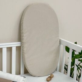 Beige Wasserdichte Spannbettlaken für Kinderwagen 80x45 cm