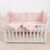 Babybett Umrandung rosa 360cm, Foto 3