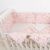 Babybett Umrandung rosa 360cm