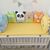 Baby Bettumrandung Kissen WALDTIERE 240/280 cm