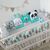 Minze Babybettumrandung/Schutzpolster TIERCHEN 360cm (Kissen & Nestschlange), Foto 2