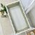Babybettumrandung olive/weiß, 360 cm, Baumwolle, Foto 2