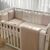 14-tlg Babybett Komplettset Bettwäscheset mit Umrandung 'Cutey' 100% Baumwolle, Foto 2