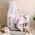 14-tlg Schmetterlinge Bettwäsche-Set für Babybett 60x120 für Mädchen Komplettset, Foto 4