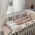 Babybettwäscheset mit Umrandung „Hello“ 14-tlg 100% Baumwolle, Foto 4