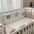 Babybettwäscheset mit Umrandung „Hello“ 14-tlg 100% Baumwolle, Foto 6