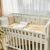 Babybettwäscheset „Gänse“ 100% Baumwolle, 14-tlg Komplett-Set beige/weiß, Foto 2