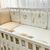 Babybettwäscheset „Gänse“ 100% Baumwolle, 14-tlg Komplett-Set beige/weiß, Foto 5
