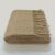 100% Merino-Wolldecke – Beige Melange, 140x200 cm mit Fransen