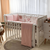 14-tlg Rosa Bettwäsche-Set mit Umrandung für Kinderbett 100% Baumwolle, Foto 3