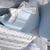 Babybett Komplettset SHINE Baby-Baumwoll-Bettwäsche-Set mit Bettumrandung-Kissen, Blau 17-tlg, Foto 4