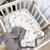 Babynest Kokon für Neugeborene mit Matratze, Grau/Weiß, Foto 2