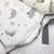 Babynest Kokon für Neugeborene mit Matratze, Grau/Weiß, Foto 5