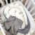 Babynest Kokon für Neugeborene mit Matratze, Grau/Weiß, Foto 6