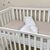 3-tlg Baby Bettwäsche Set braun/weiß, Baumwolle, Foto 2