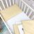 3-tlg Baby Bettwäsche gelb/weiß, Foto 4