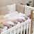 Babybett-Komplettset "Galaxis" beige, 60x120, Baumwolle, Foto 6