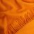 100% Schafwolldecke Orange solide einfarbig warm und gemütlich extra hochwertige Sofa Überwurf Gartendecke mit Fransen, Foto 2