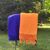 100% Schafwolldecke Orange solide einfarbig warm und gemütlich extra hochwertige Sofa Überwurf Gartendecke mit Fransen, Foto 4