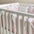 Babybett Komplettset SHINE Baby-Baumwoll-Bettwäsche-Set mit Bettumrandung-Kissen, Rosa 17-tlg, Foto 9