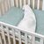3-tlg Baby Bettwäsche mintgrün/weiß, Foto 2