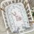 Babynest Kokon Magic Häschen Silber, Satin, mit Matratze, Foto 3