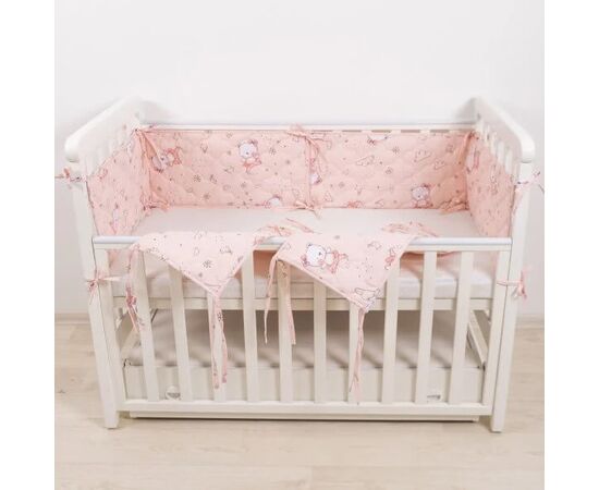 Babybett Umrandung rosa 360cm, Foto 3