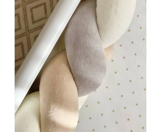 14-tlg Babybett Komplettset Bettwäscheset mit Umrandung 'Cutey' 100% Baumwolle, Foto 7