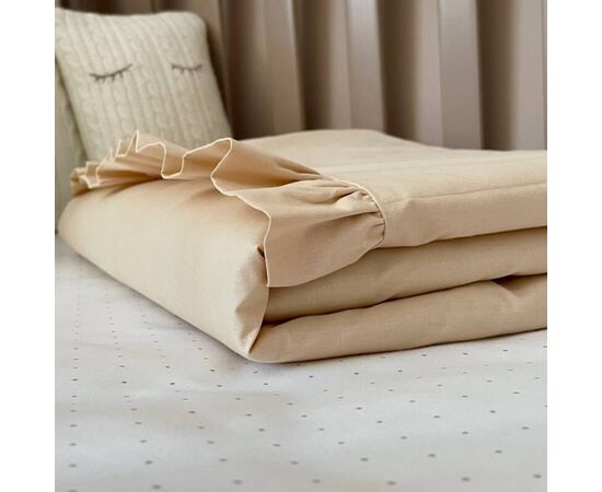 Beiges Neugeborenenset: BabyNest mit Matratze, Deckenwickel, Kissen, Foto 7