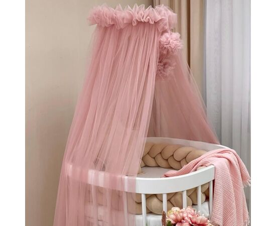 Betthimmel Baby Altrosa