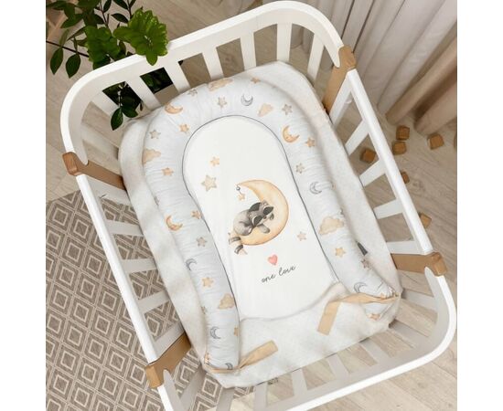 Neugeborenes Babynest mit Matratze "Waschbär", Foto 2