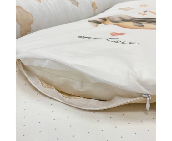 Neugeborenes Babynest mit Matratze "Waschbär", Foto 3