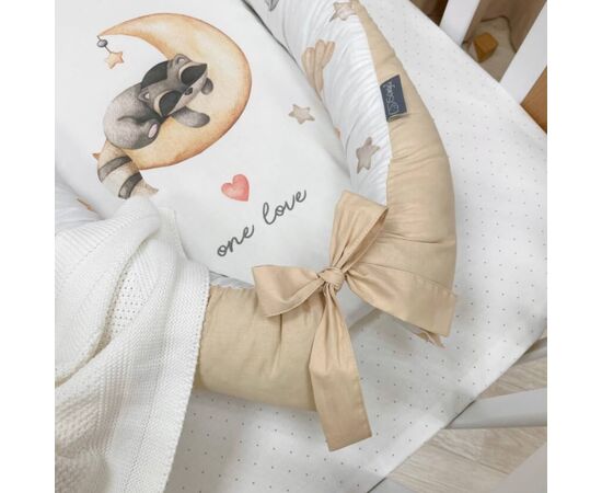 Neugeborenes Babynest mit Matratze "Waschbär", Foto 4
