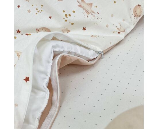 Babybett-Komplettset "Galaxis" beige, 60x120, Baumwolle, Foto 11