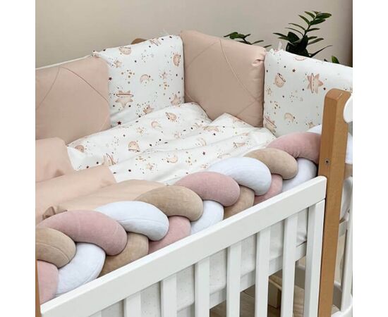 Babybett-Komplettset "Galaxis" beige, 60x120, Baumwolle, Foto 6